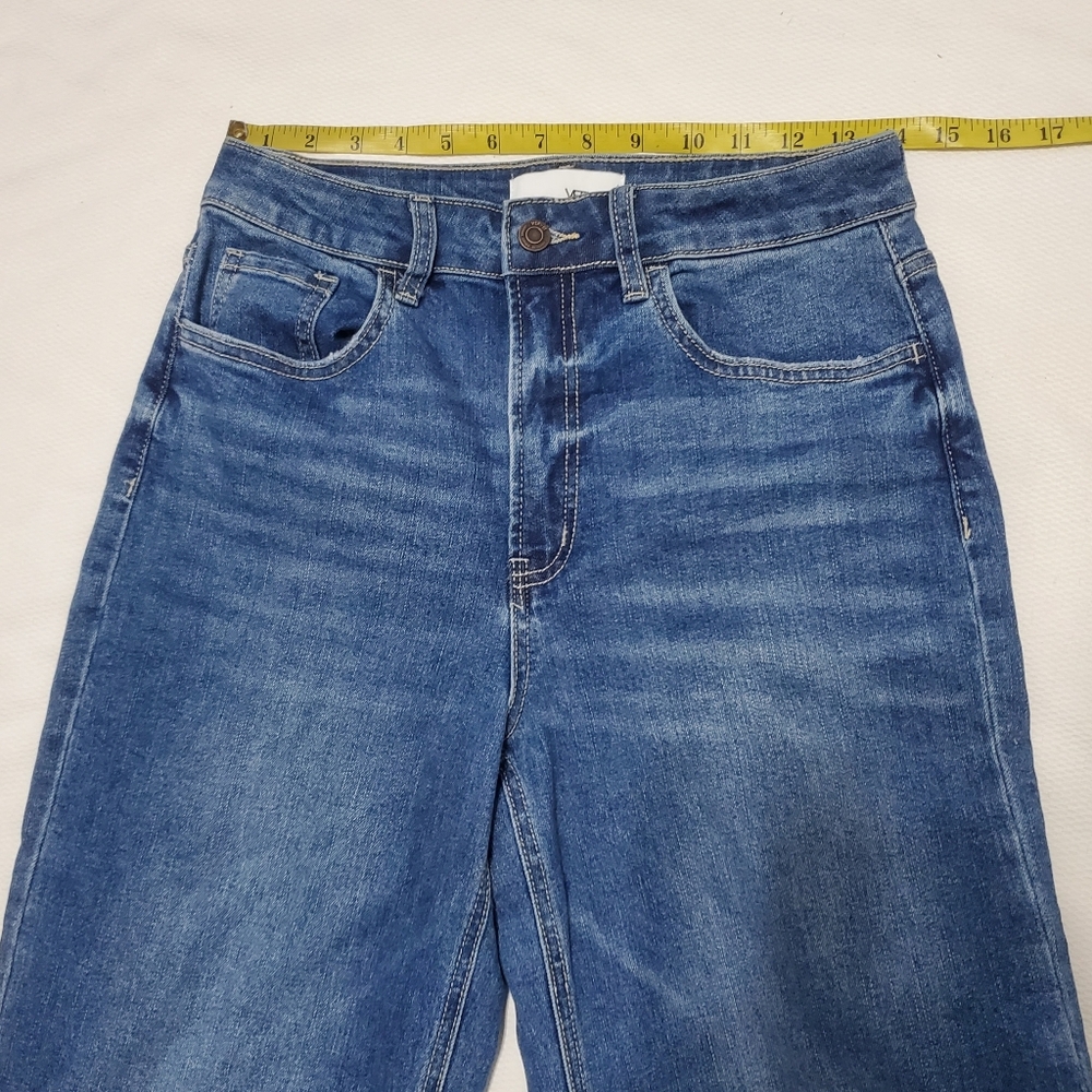 Vervet High-Rise Wide Leg Jeans 28 Waist - Picture 9 of 12